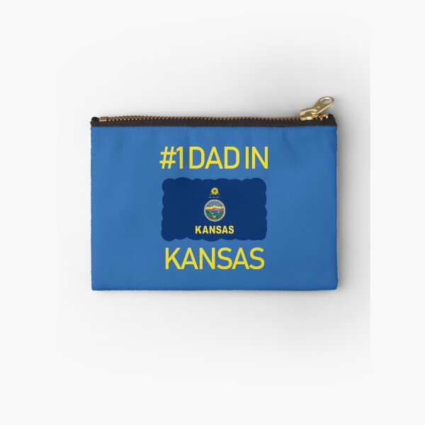 Item preview, Kansas State Fathers Day Number 1 Dad deisgn designed and sold by GetItGiftIt.