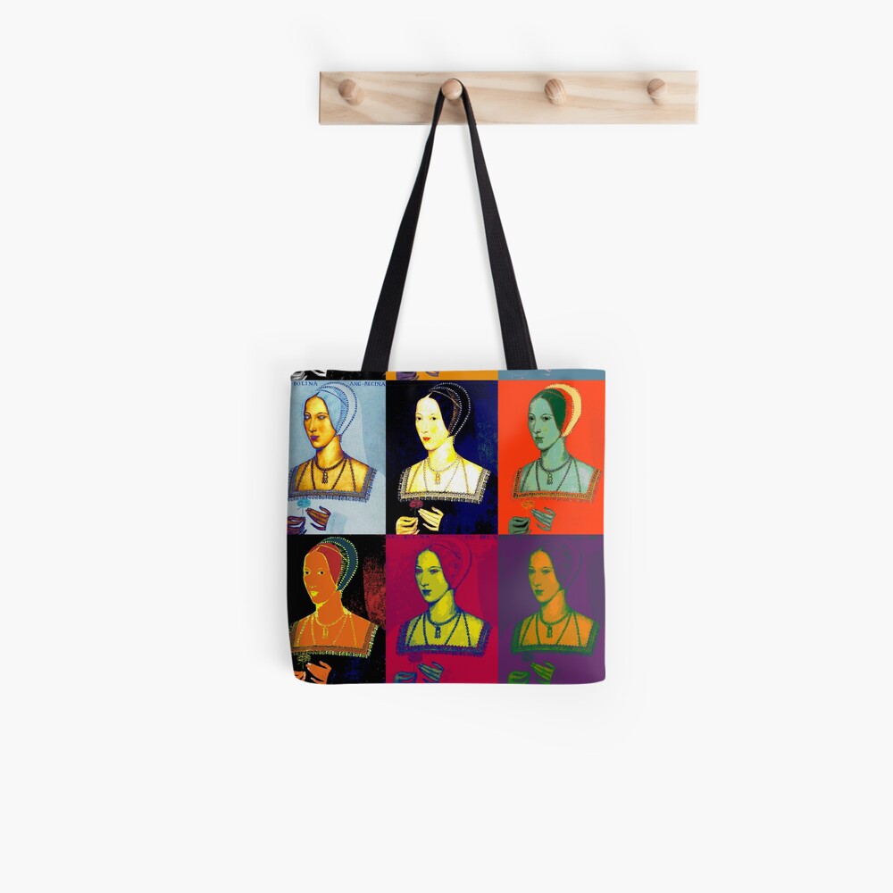 Anne Boleyn Pop Collection Tote Bag