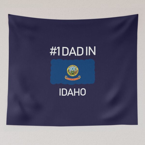 Item preview, Idaho State Fathers Day Number 1 Dad deisgn designed and sold by GetItGiftIt.
