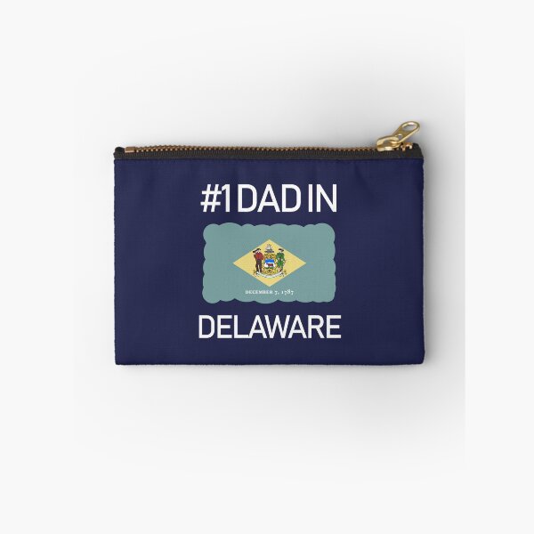 Item preview, Delaware State Fathers Day Number 1 Dad deisgn designed and sold by GetItGiftIt.