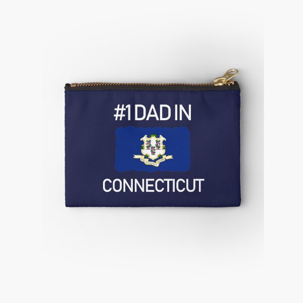 Item preview, Connecticut State Fathers Day Number 1 Dad deisgn designed and sold by GetItGiftIt.