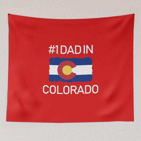 Item preview, Colorado State Fathers Day Number 1 Dad deisgn designed and sold by GetItGiftIt.