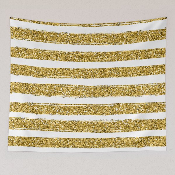 Item preview, golden glitter stripes designed and sold by MallsD.