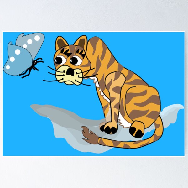 Item preview, Tilly the Tiger designed and sold by magicalview.