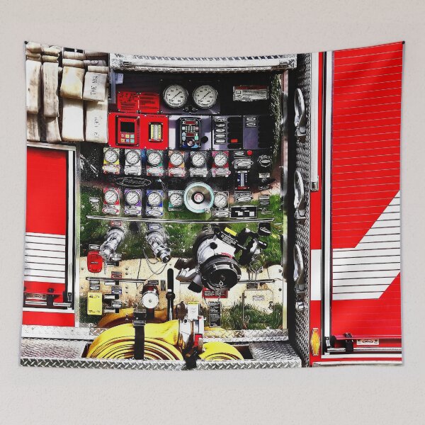 Item preview, Dials and Hoses on Fire Truck designed and sold by Susan Savad.