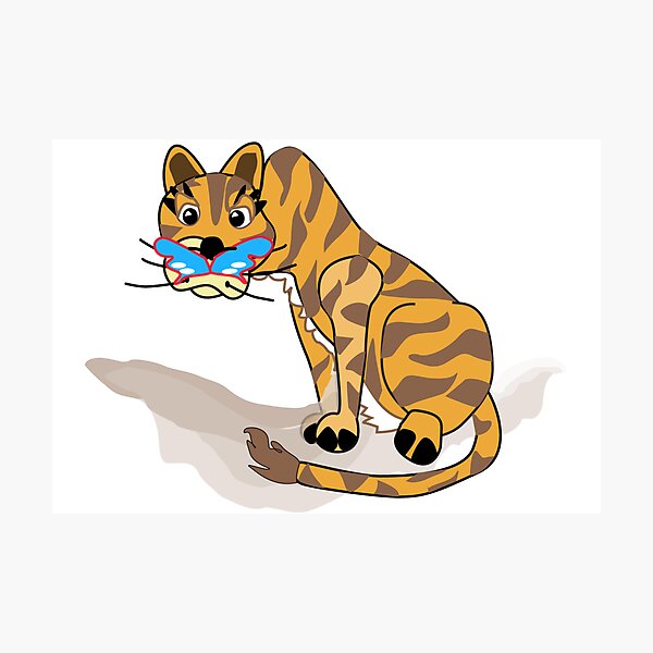 Aperçu de l'œuvre Tilly the Tiger créée et vendue par magicalview.