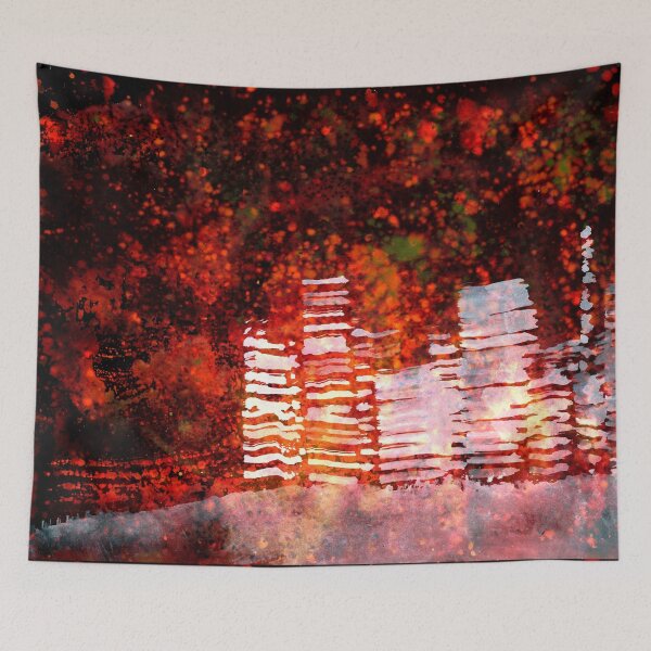 Artikelvorschau, STP Screen Transfer Process - 0166 - Skyline bei Sonnenwende entworfen und verkauft von WetdryvacRBO2.