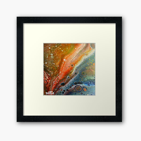 The Vulcano Framed Art Print