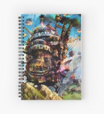 howl's moving castle Spiral Notebook