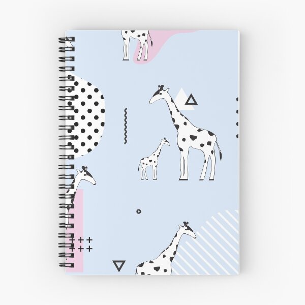 Item preview, Memphis Giraffe Pattern designed and sold by dk80.