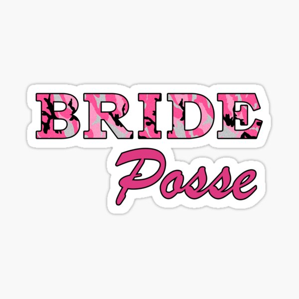 Item preview, Bride Posse Country Wedding Camouflage designed and sold by wilsonellis.