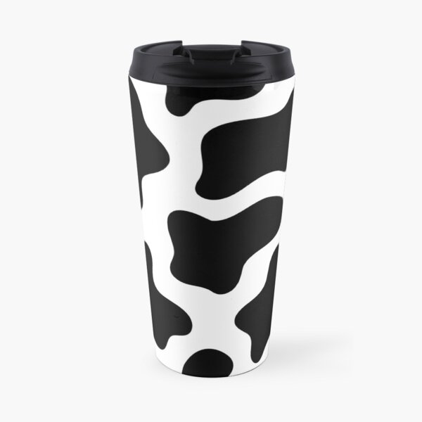 Cow Print Pattern Travel Mug
