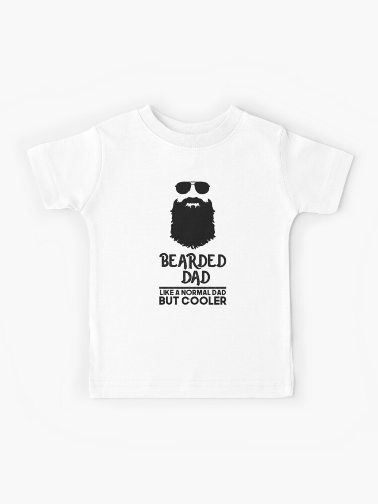 bearded dad t shirt