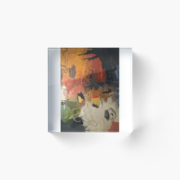 Abstract#5 Acrylic Block
