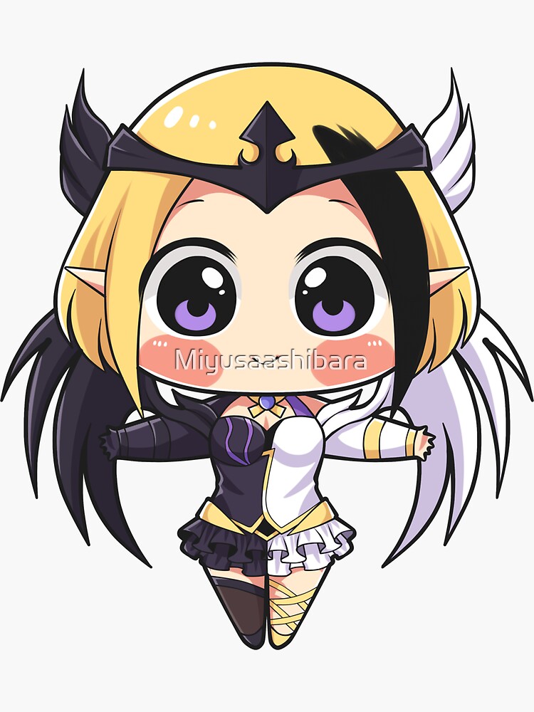  Chibi Lunox Mobile  Legends  Stickers  by Miyusaashibara 