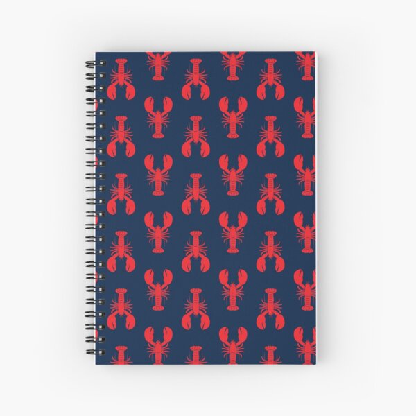 Item preview, Lobsters - Red on Navy designed and sold by littlearrow.