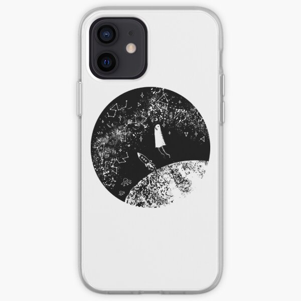 Punpun en el espacio Funda blanda para iPhone
