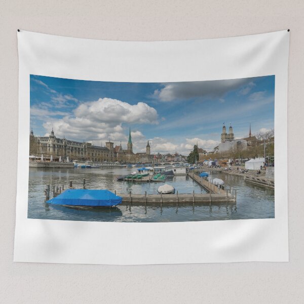 Item preview, The Limmat and Zurich City designed and sold by DiFigianoPhoto.