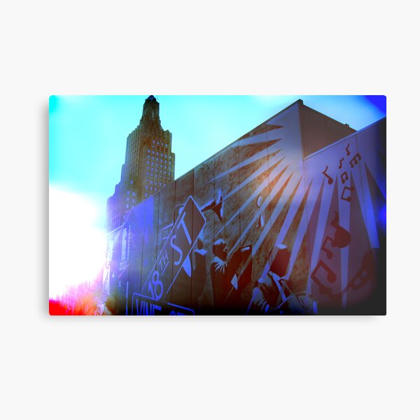 Cityscapes - Celebration of 18th & Vine Metal Print