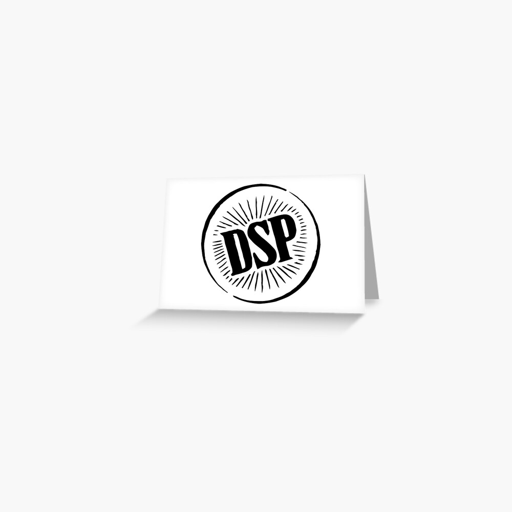 Desperados Dsp Logo Greeting Card By Jcvduck Redbubble