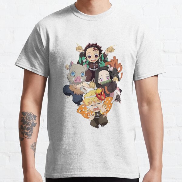 Tanjiro Squad - Tueur de démons: Kimetsu no Yaiba T-shirt classique