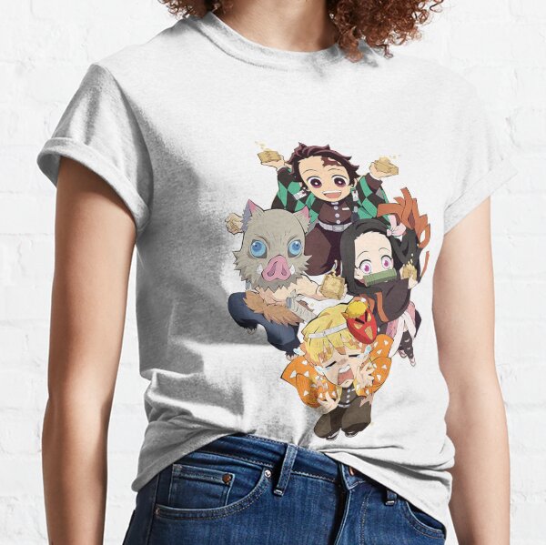 Tanjiro Squad - Demon Slayer: Kimetsu no Yaiba Camiseta clásica