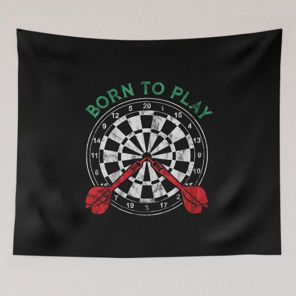 Item preview, Born to play darts designed and sold by titanosdesign.