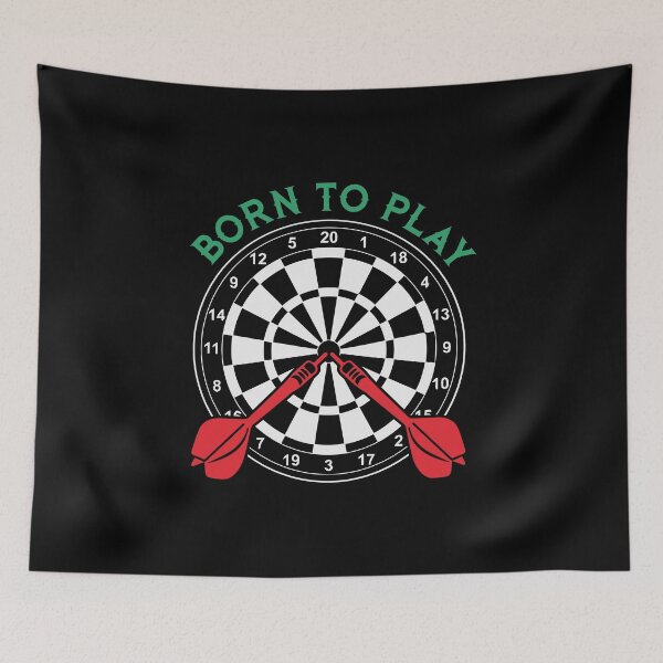 Item preview, Born to play darts designed and sold by titanosdesign.