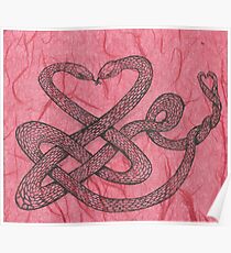 Love snakes Poster
