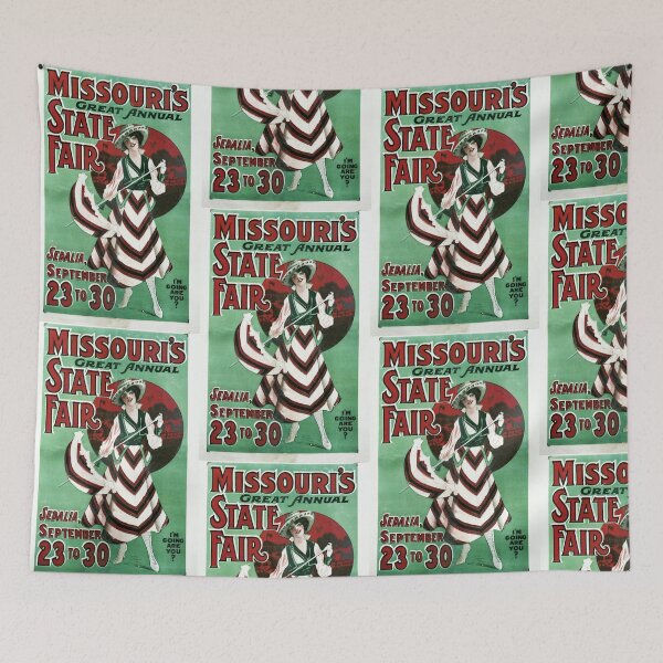 Item preview, Missouri State Fair vintage Poster designed and sold by Vintage Designs +.