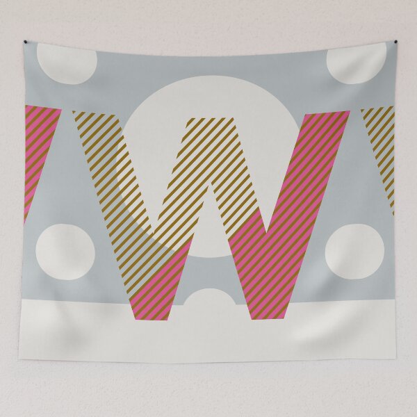 Item preview, Typeface "W" designed and sold by LAZYDAYpaper.