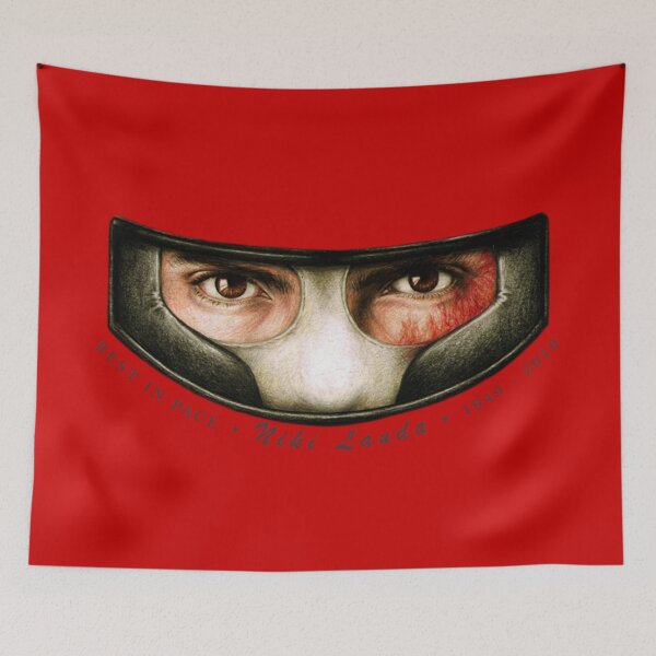 Item preview, THE EYES OF THE LEGEND - RIP NIKI LAUDA designed and sold by genkwaskomb.