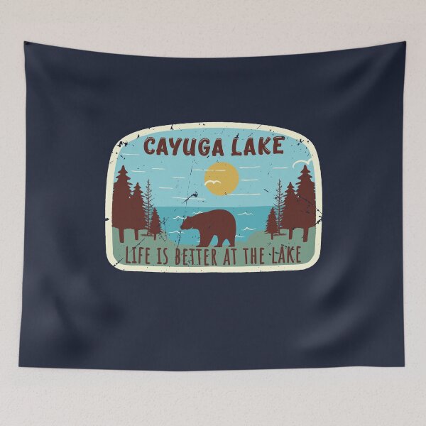 Item preview, Vintage Cayuga Lake designed and sold by dk80.