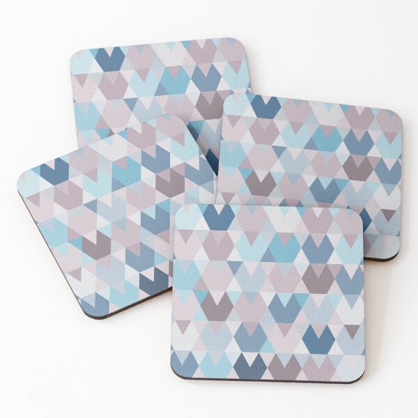 Item preview, Mauve Blue Geometry I designed and sold by BlertaDK.