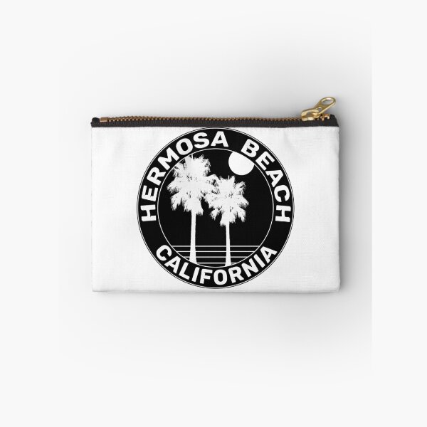 Item preview, Hermosa Beach California Black White Palm Trees Surf Surfing Laptop  designed and sold by DESTINATIONS DECAL.