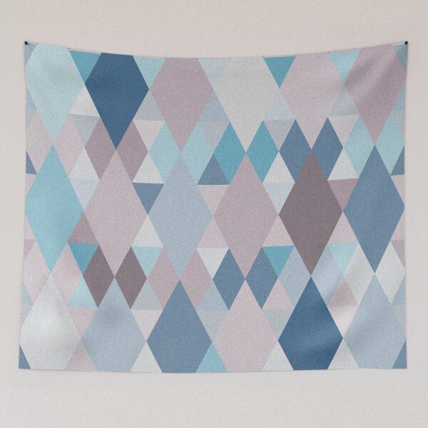 Item preview, Mauve Blue Geometry III designed and sold by BlertaDK.