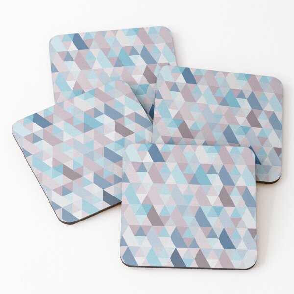 Item preview, Mauve Blue Geometry IV designed and sold by BlertaDK.