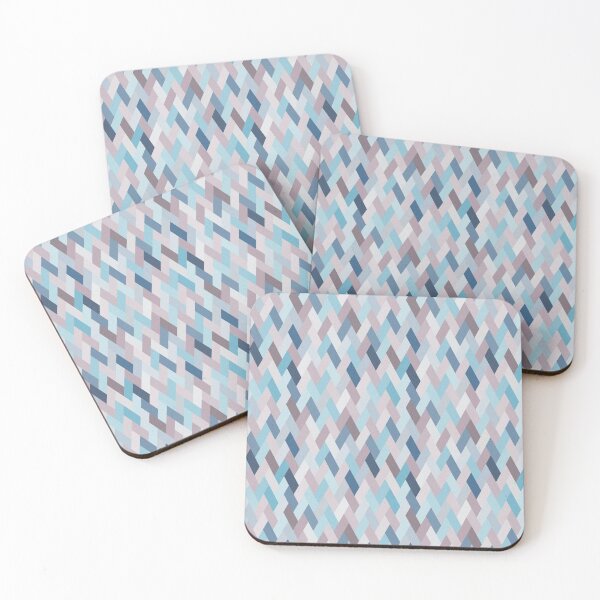 Item preview, Mauve Blue Geometry VI (small) designed and sold by BlertaDK.