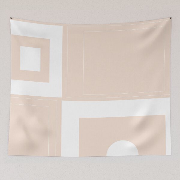 Item preview, Minimal Geometric #white #home #decor #art #style #cool #pattern #redbubble #buyart designed and sold by Kirovair.