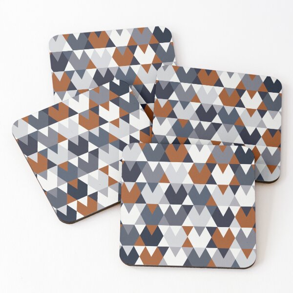 Item preview, Navy Rust Geometry I designed and sold by BlertaDK.