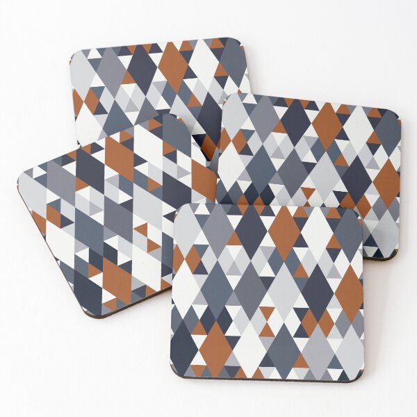 Item preview, Navy Rust Geometry III designed and sold by BlertaDK.