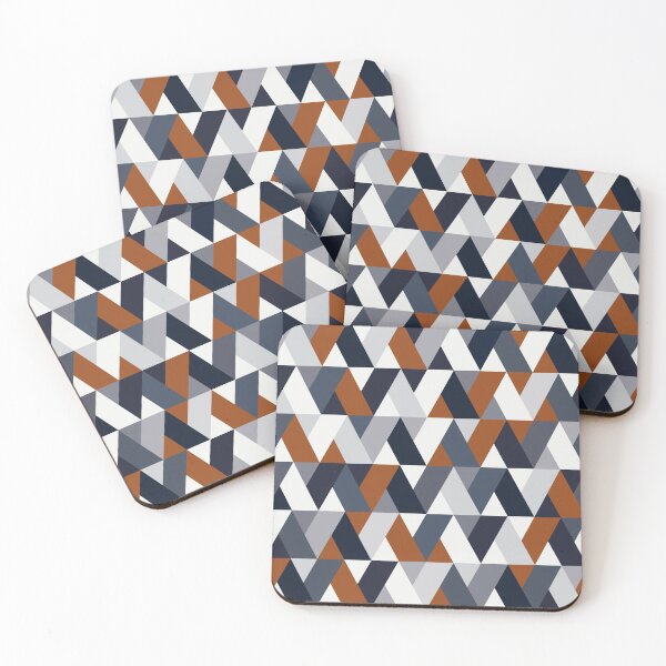 Item preview, Navy Rust Geometry V designed and sold by BlertaDK.