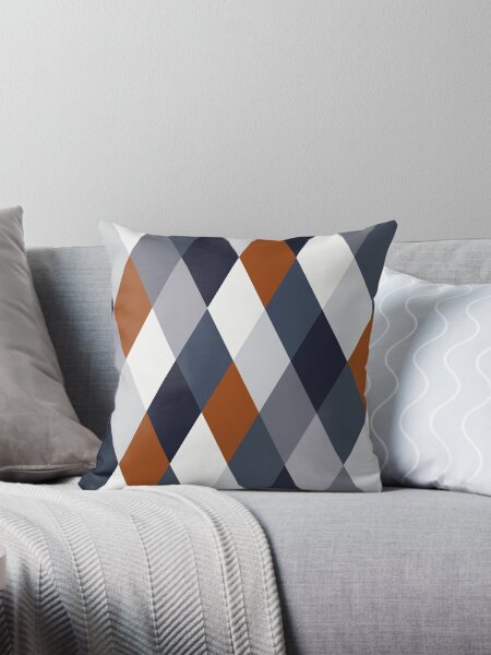 Item preview, Navy Rust Geometry VII designed and sold by BlertaDK.