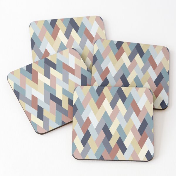 Item preview, Earth Tones and Blues Geometry IA designed and sold by BlertaDK.