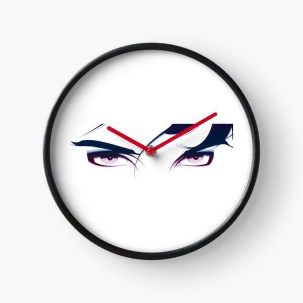 Cyberpunk Eyes Clock