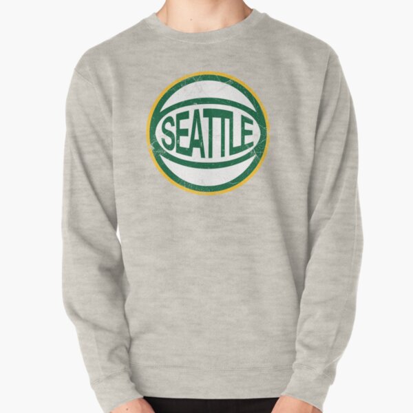 Vintage Seattle Supersonics NBA Basketball American Sport Crewneck  Sweatshirt