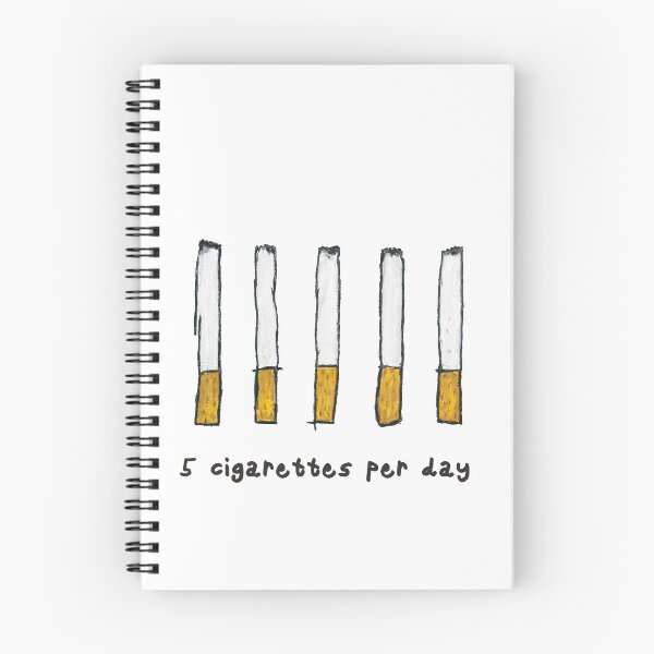 Item preview, 5 Cigarettes per Day - Original artwork by Adar Aviam designed and sold by Adar Aviam.