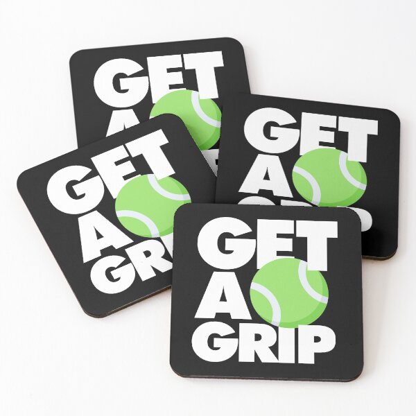 Item preview, Get a Grip Funny Tennis Player designed and sold by elhefe.