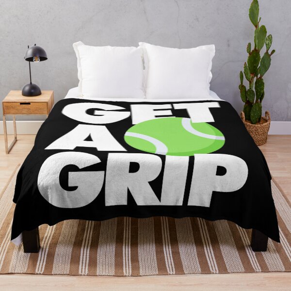 Item preview, Get a Grip Funny Tennis Player designed and sold by elhefe.