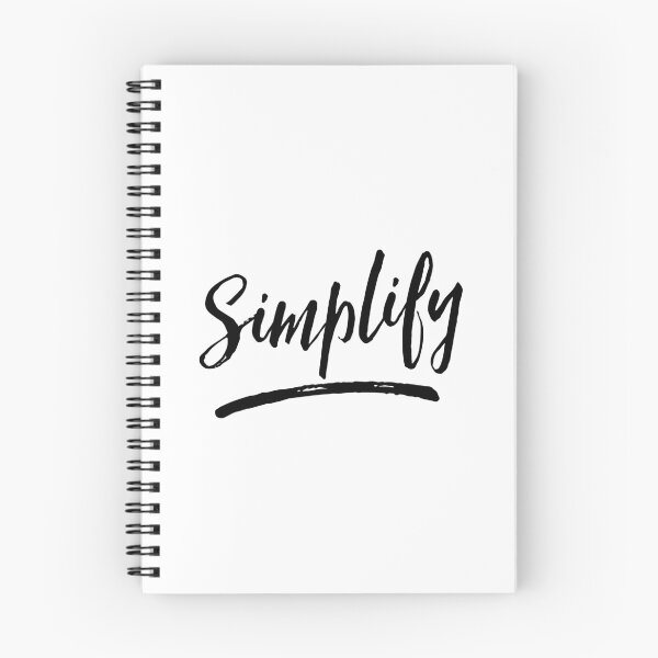 Item preview, Simplify designed and sold by ZoollGraphics.